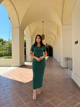 Load image into Gallery viewer, Hunter ribbed dress. ( only L )